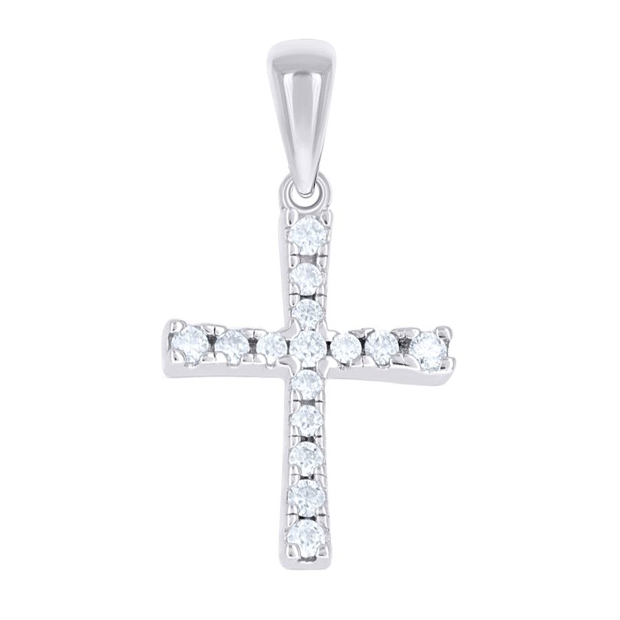 925 Sterling Silver Moissanite Pendant