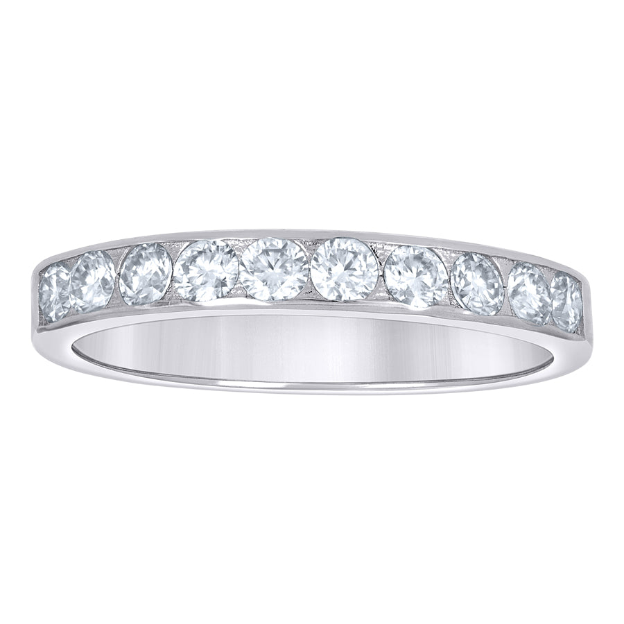 925 Sterling Silver Moissanite Ring