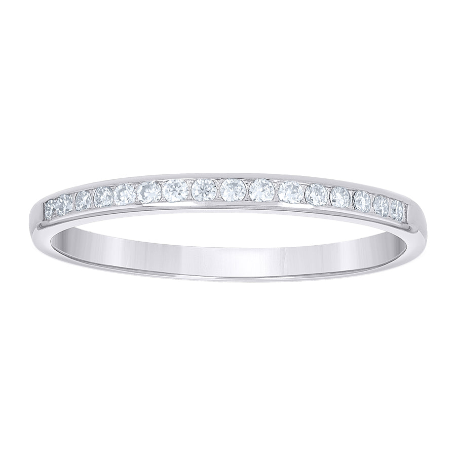 925 Sterling Silver Moissanite Ring