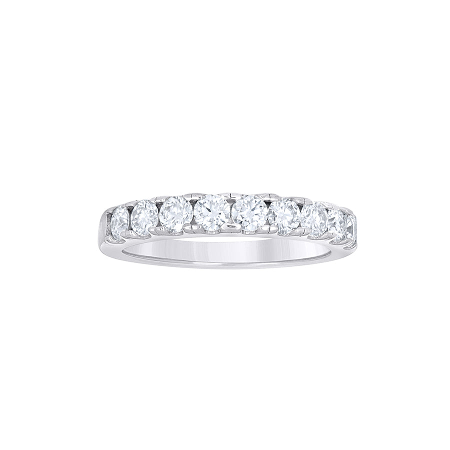 925 Sterling Silver Moissanite Ring