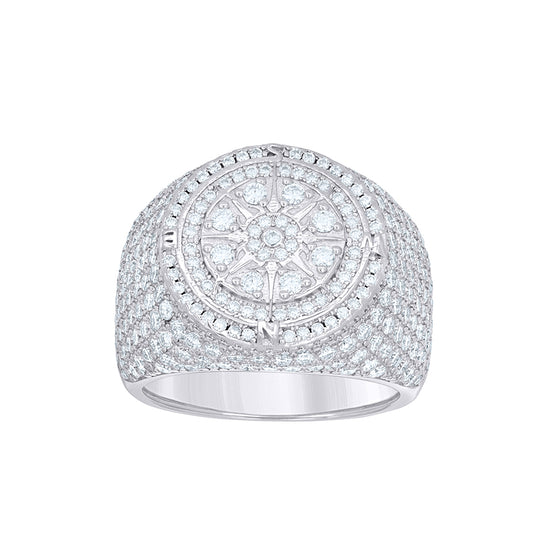 925 Sterling Silver Moissanite Ring