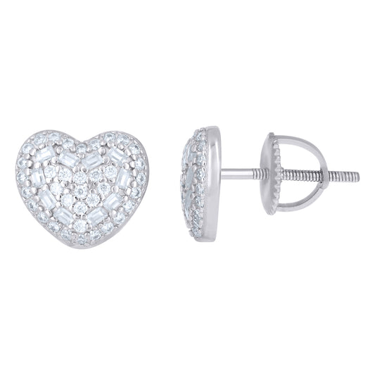 925 Sterling Silver Moissanite Earrings