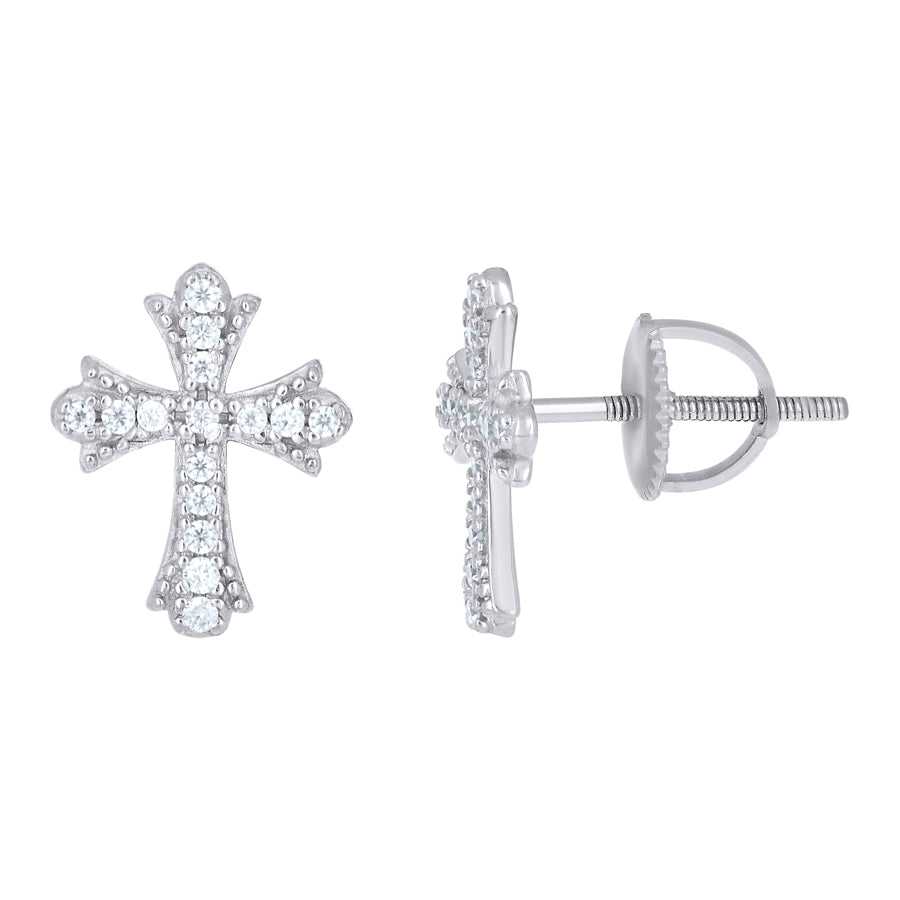 925 Sterling Silver Moissanite Earrings