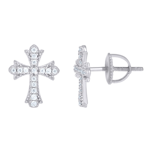 925 Sterling Silver Moissanite Earrings