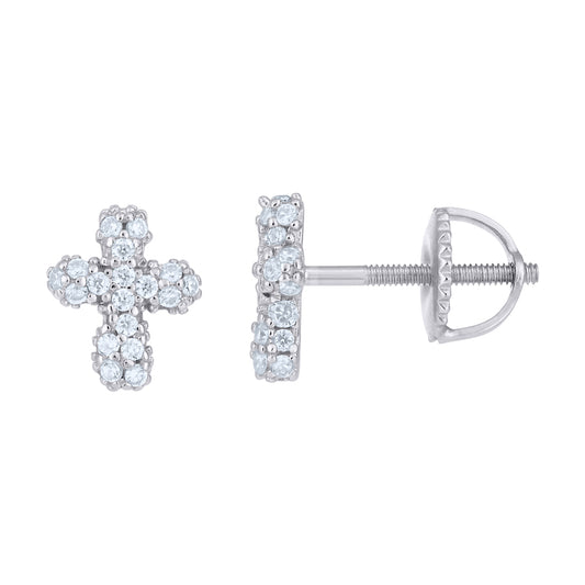 925 Sterling Silver Moissanite Earring