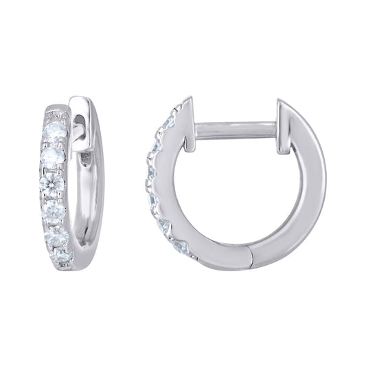 925 Sterling Silver Moissanite Earring