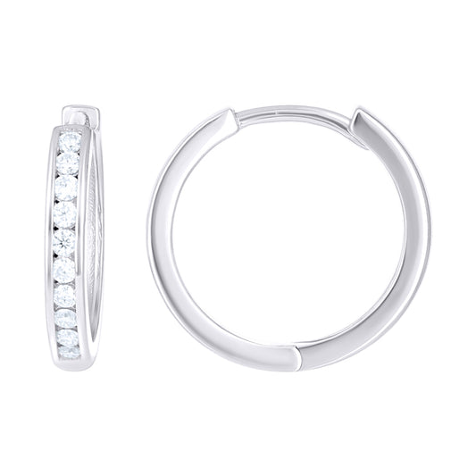 925 Sterling Silver Moissanite Earrings