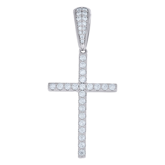 925 Sterling Silver Moissanite Pendant
