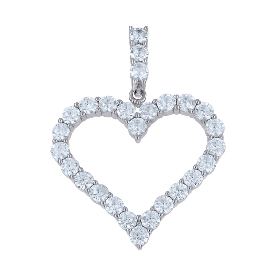 925 Sterling Silver Cz Pendant