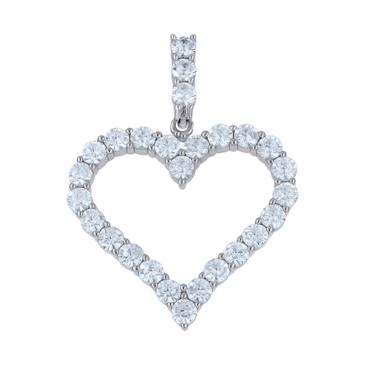 925 Sterling Silver Cz Pendant