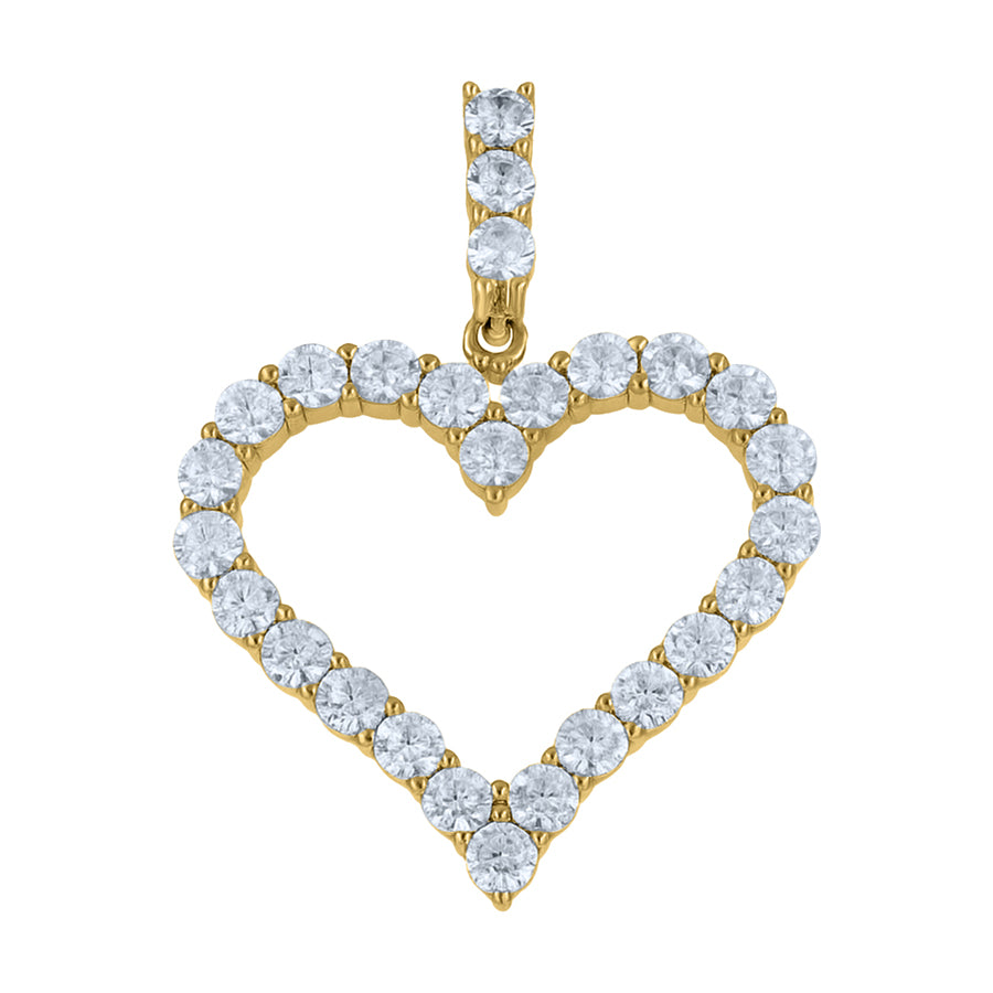 925 Sterling Silver Cz Pendant