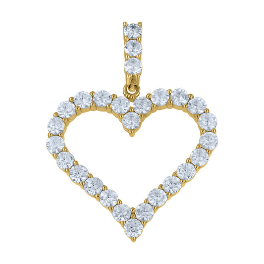 925 Sterling Silver Cz Pendant