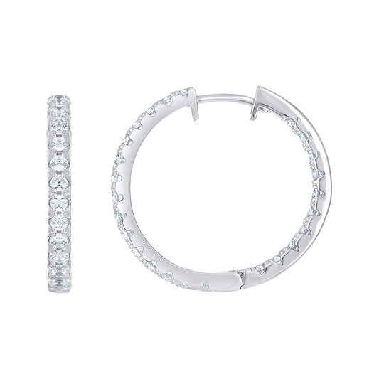 925 Sterling Silver Cz Earrings