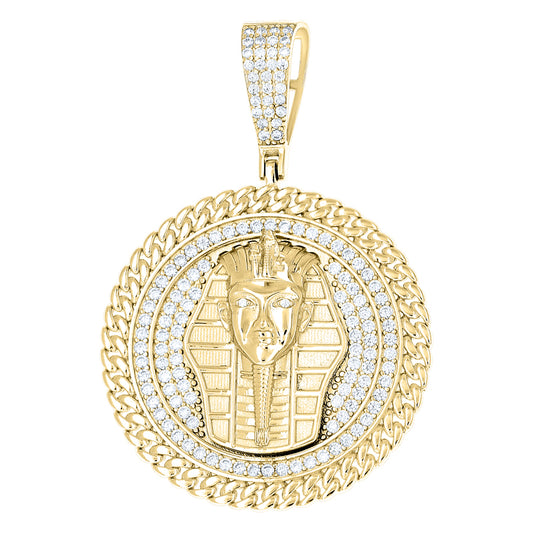 925 Sterling Silver Moissanite Pendant