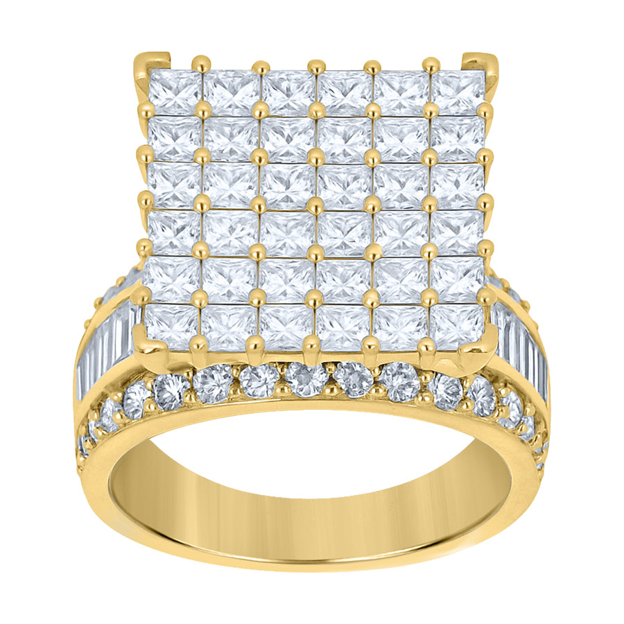 10Kt Gold Cz Ring