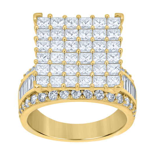 10Kt Gold Cz Ring