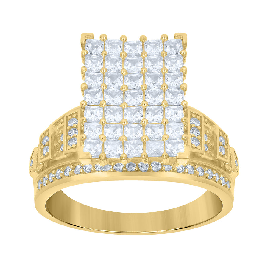 10Kt Gold Cz Ring