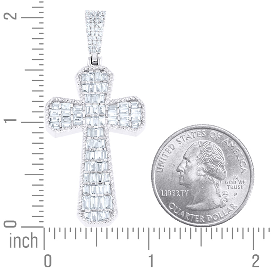 925 Sterling Silver Cz Pendant