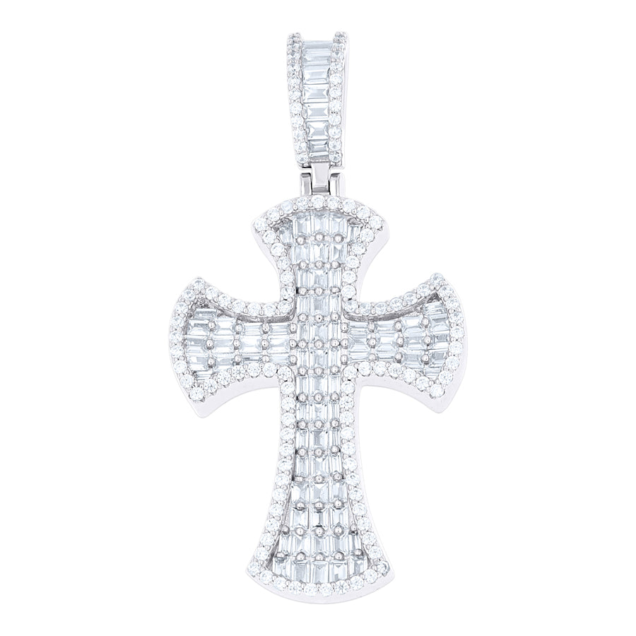 925 Sterling Silver Cz Pendant