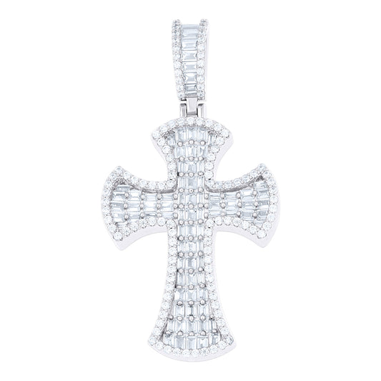 925 Sterling Silver Cz Pendant