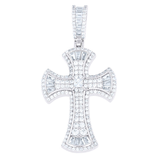 925 Sterling Silver Cz Pendant