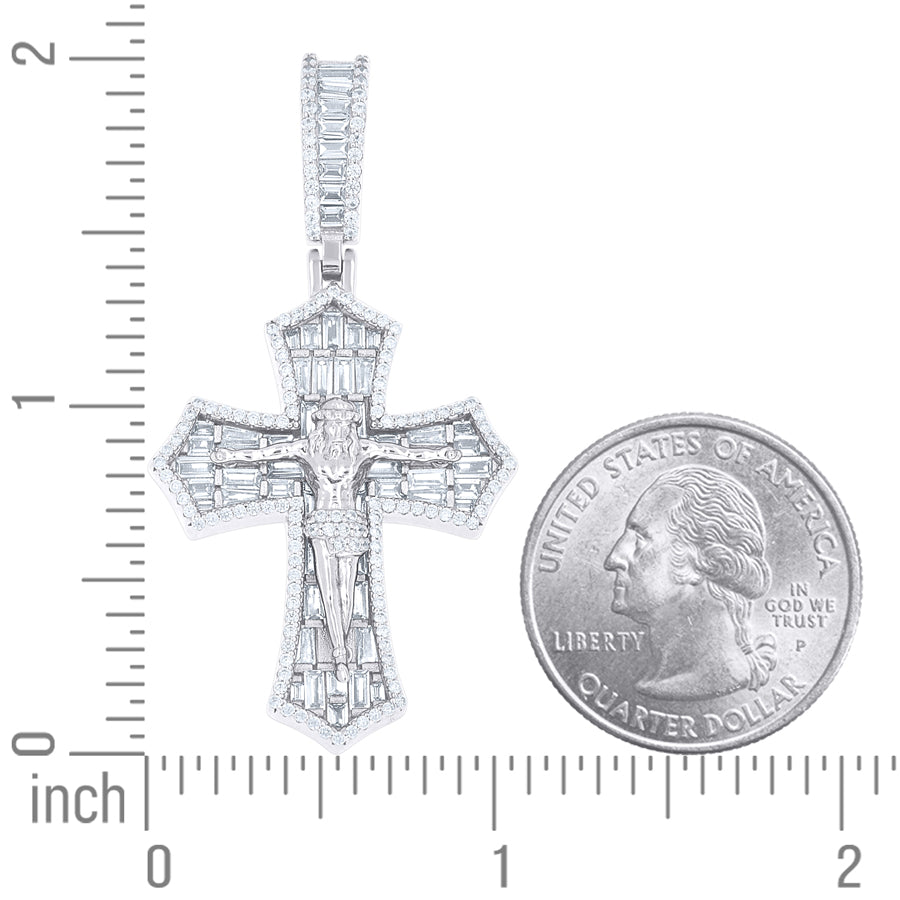 925 Sterling Silver Cz Pendant