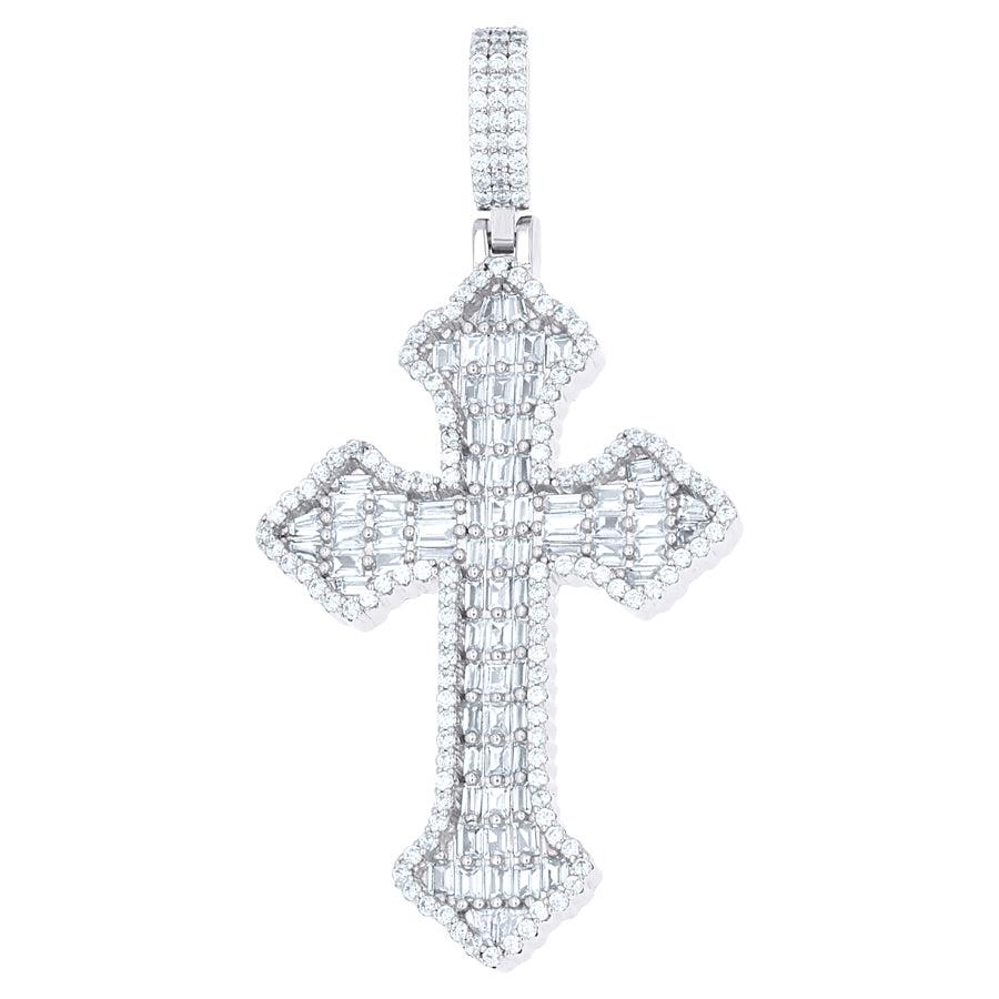 925 Sterling Silver Cz Pendant