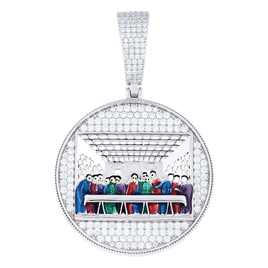 925 Sterling Silver Cz Pendant