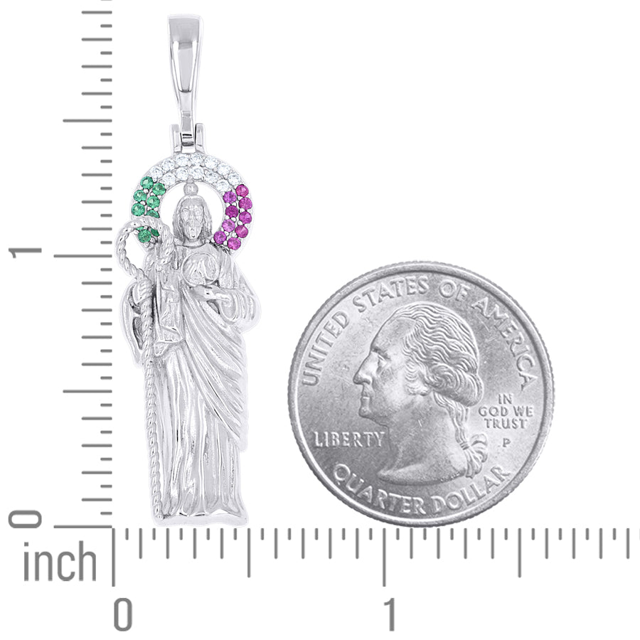925 Sterling Silver Cz Pendant