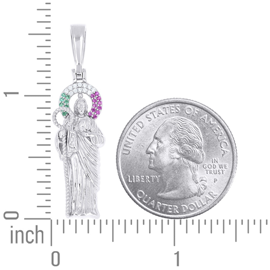 925 Sterling Silver Cz Pendant