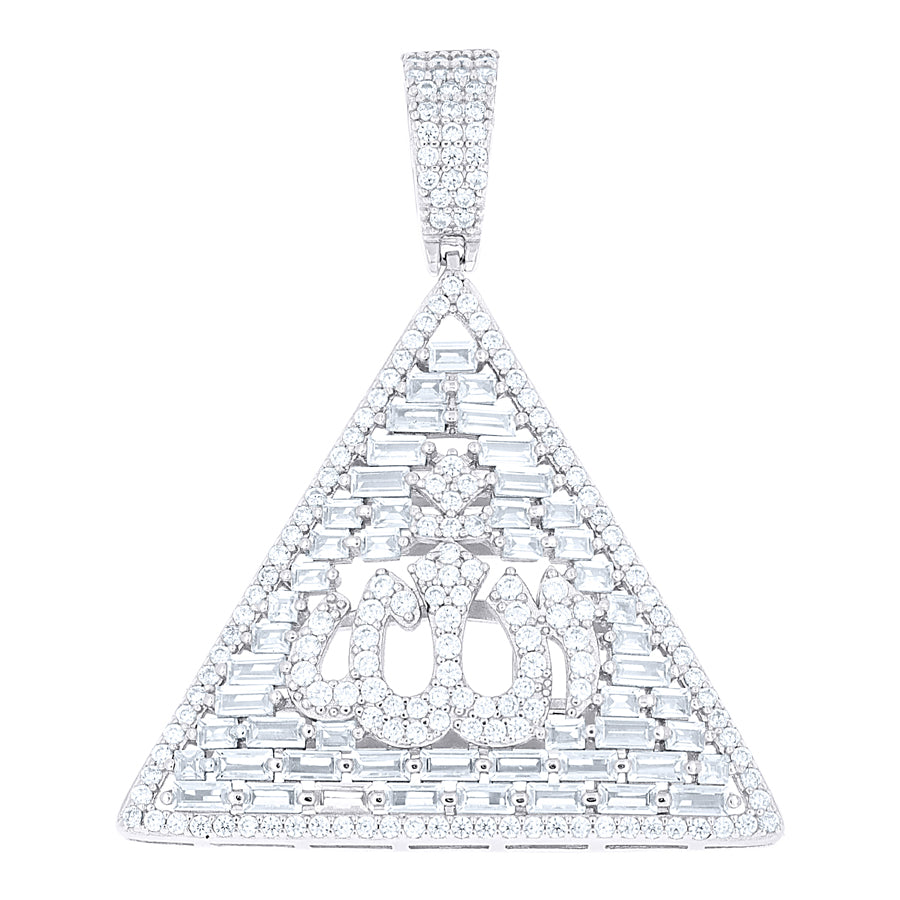 925 Sterling Silver Cz Pendant