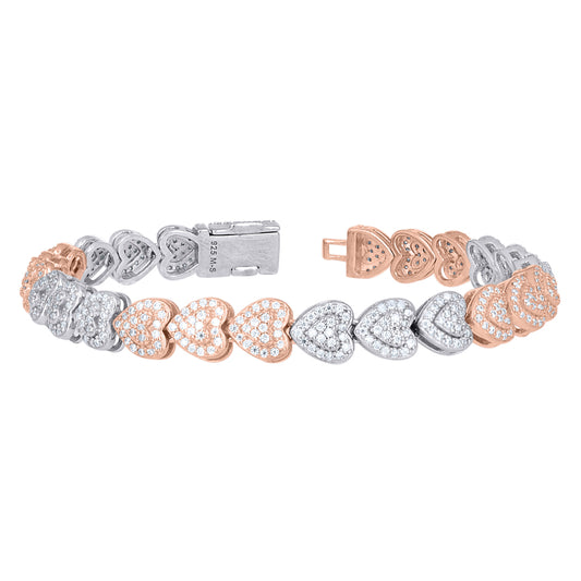 925 Sterling Silver Moissanite Bracelet