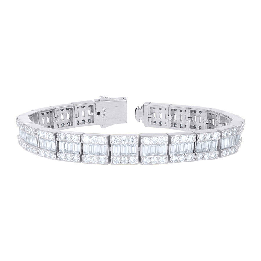 925 Sterling Silver Moissanite Bracelet