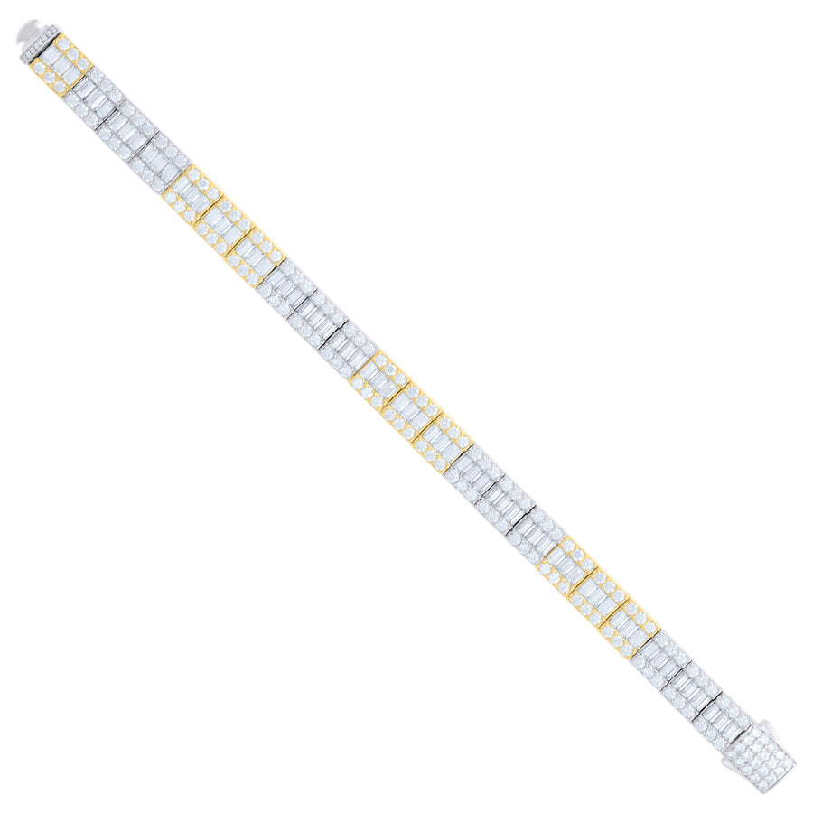 925 Sterling Silver Moissanite Bracelet