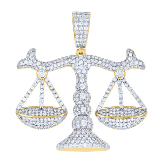 925 Sterling Silver Moissanite Pendant