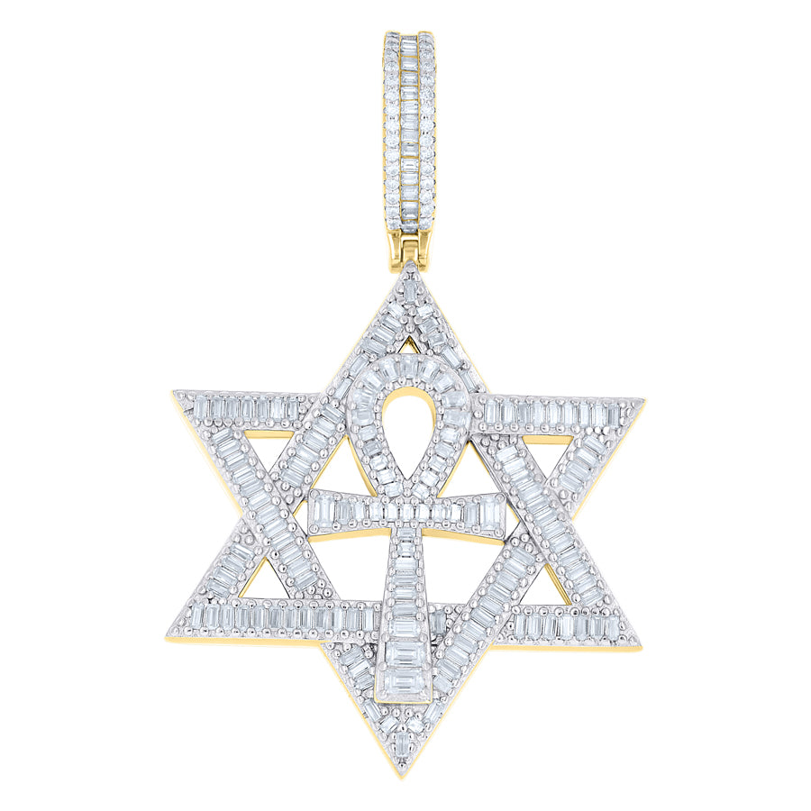 925 Sterling Silver Moissanite Pendant
