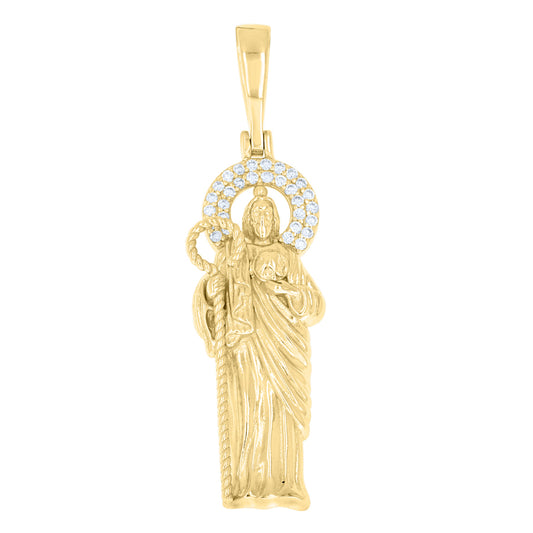 925 Sterling Silver Moissanite Pendant