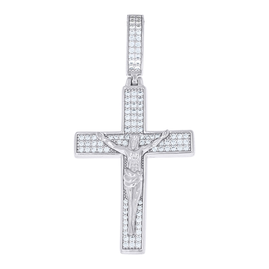 925 Sterling Silver Moissanite Pendant