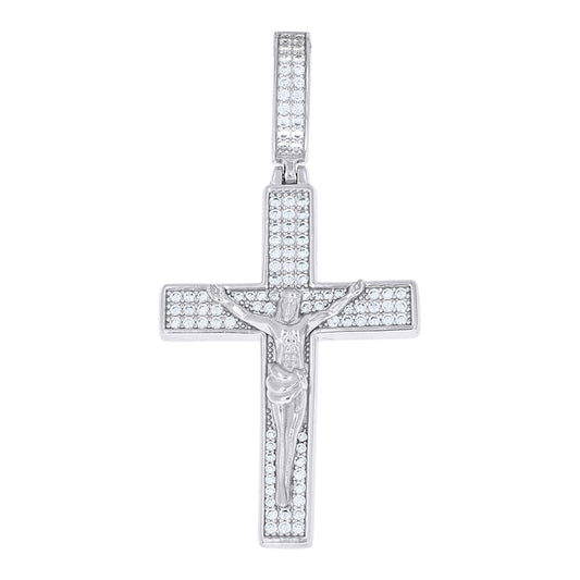 925 Sterling Silver Moissanite Pendant