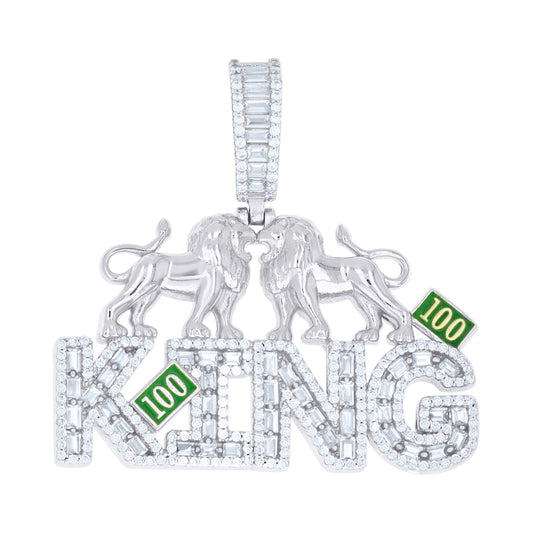 925 Sterling Silver Cz Pendant