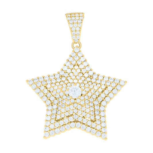 925 Sterling Silver Cz Pendant