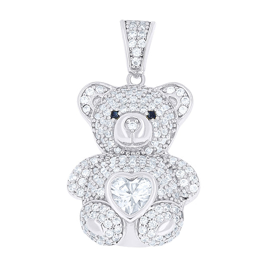 925 Sterling Silver Cz Pendant