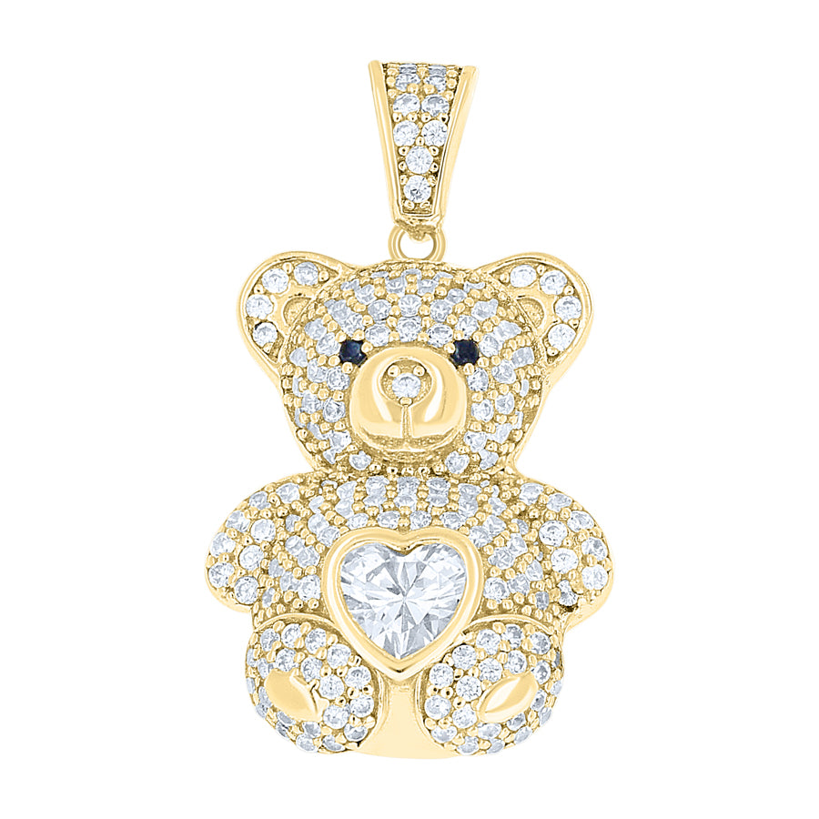 925 Sterling Silver Cz Pendant