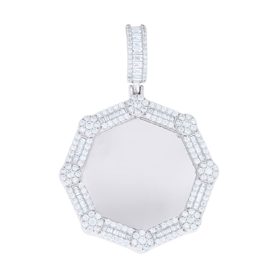 925 Sterling Silver Cz Pendant