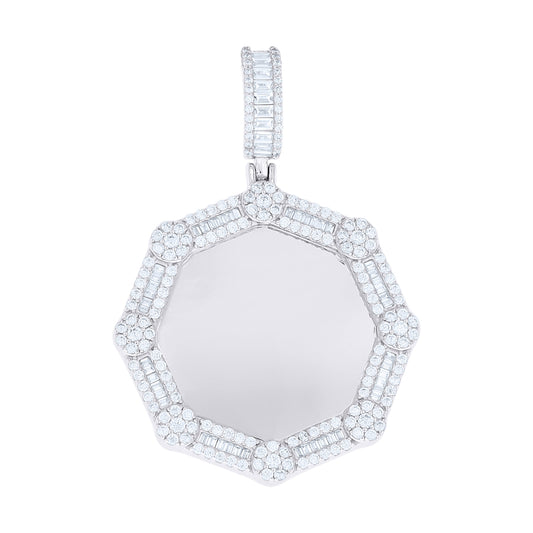 925 Sterling Silver Cz Pendant