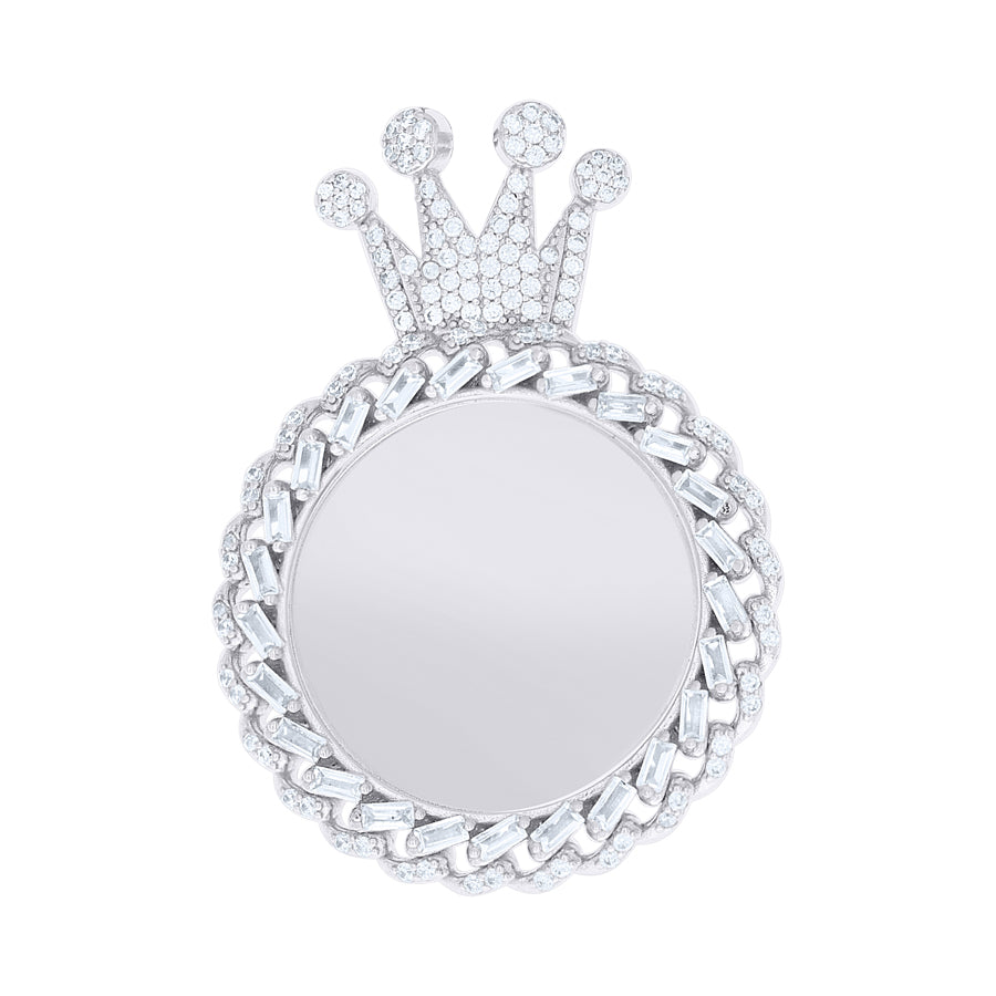 925 Sterling Silver Cz Pendant