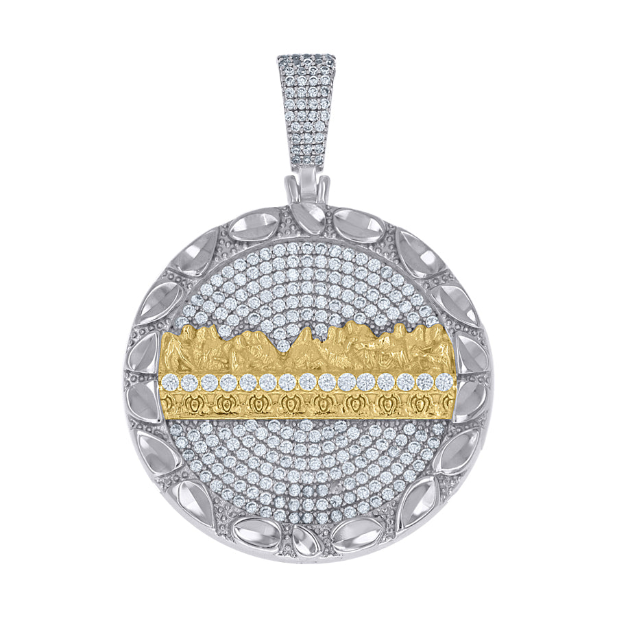 925 Sterling Silver Cz Pendant