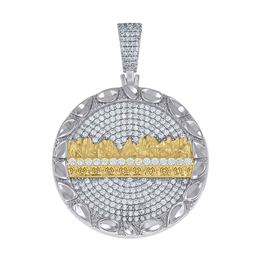 925 Sterling Silver Cz Pendant