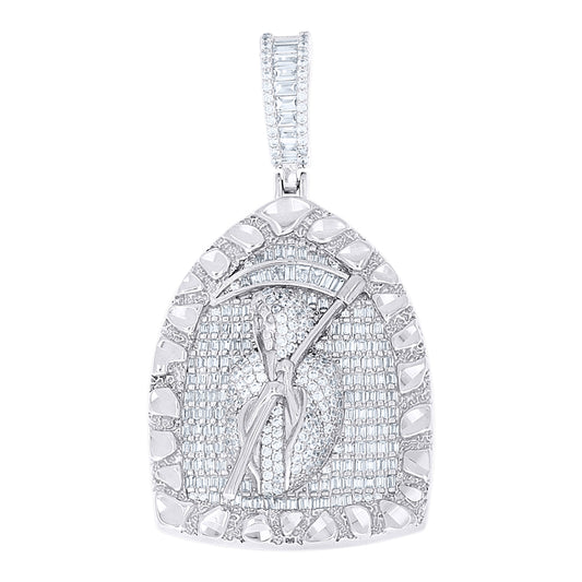 925 Sterling Silver Cz Pendant