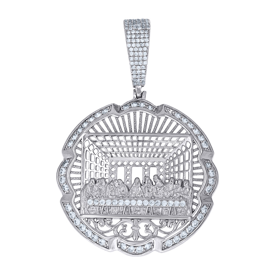 925 Sterling Silver Cz Pendant